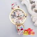 Fashion Pastoralism Girl Relógios de tecido bonito Cestbella Special Gifts Watch